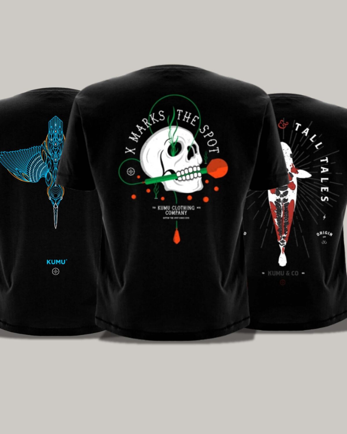3X FREE KUMU T SHIRTS OF CHOICE PLUS INSTANT WINS WITH CHANCE TO UPGRADE TO £2000
