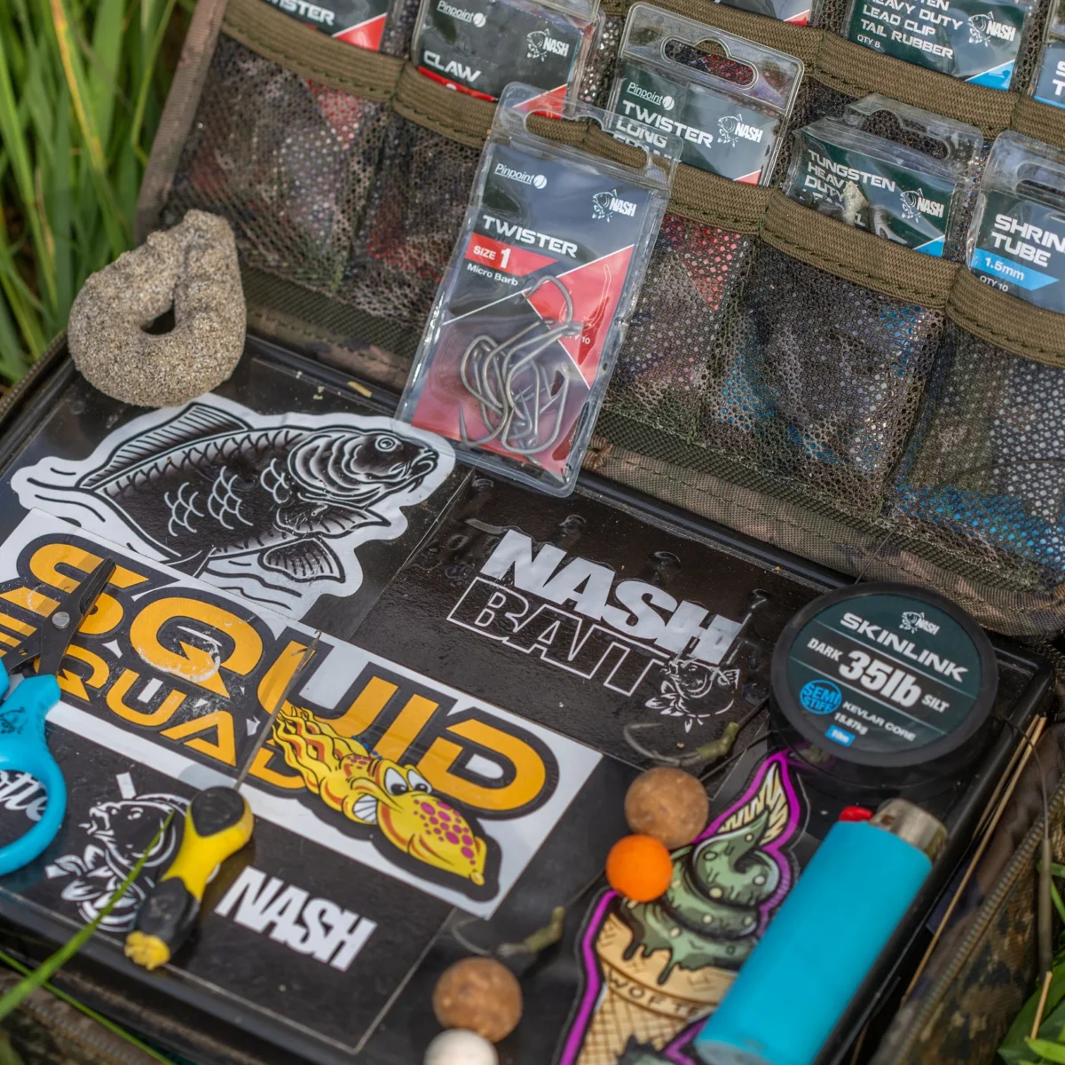 £200 PERSONALIZED TACKLE BOX BY HENRY LENNON FROM NASH
