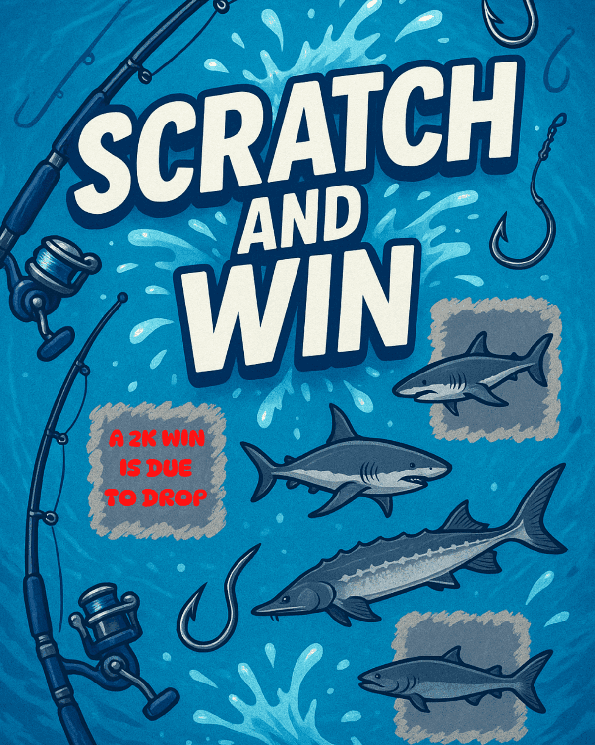 SCRATCH AND WIN CASH PRIZES £500 CASH MAIN PRIZE #2