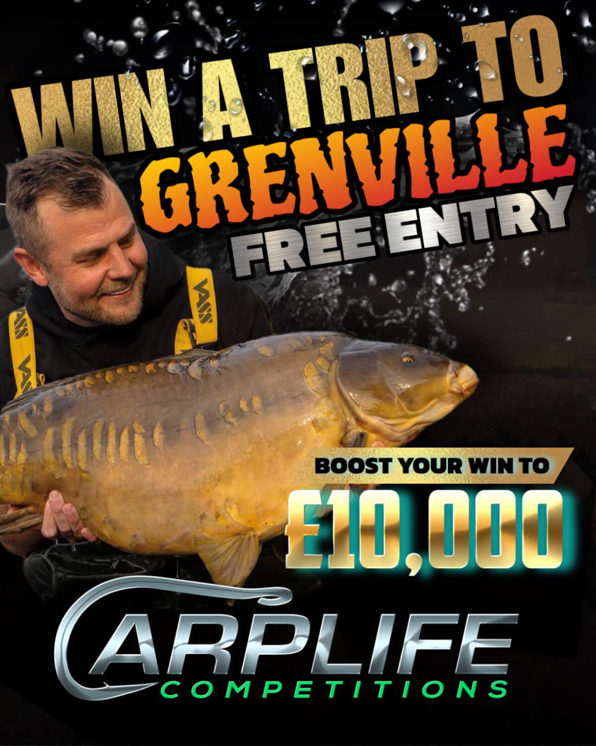 WIN A TRIP TO GRENVILLE FOR ONE WEEK FOR FREE IN 2026 WITH A CHANCE TO WIN £10,000 ON TOP ASWELL!