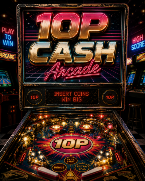 10P CASH ARCADE £500 MAIN PRIZE #2